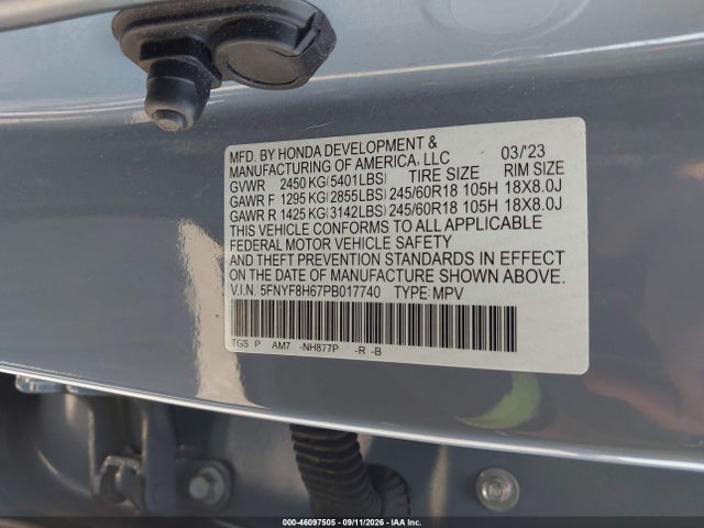 2023 HONDA PASSPORT AWD TRAILSPORT 9