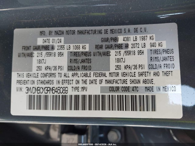 2024 MAZDA CX-30 2.5 S CARBON EDITION 9