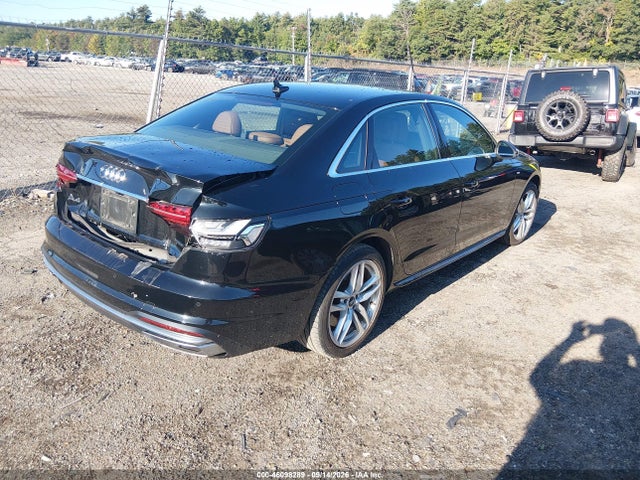 2021 AUDI A4 PREMIUM PLUS 45 TFSI S LINE QUATTRO S TRONIC 4