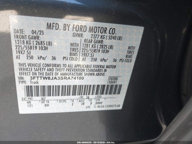 2025 FORD MAVERICK XLT 9
