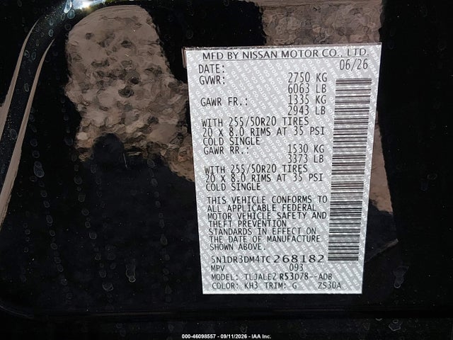 2026 NISSAN PATHFINDER PLATINUM 9