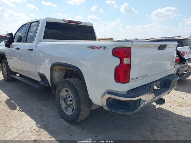 2022 CHEVROLET SILVERADO 2500HD 4WD STANDARD BED WT 3