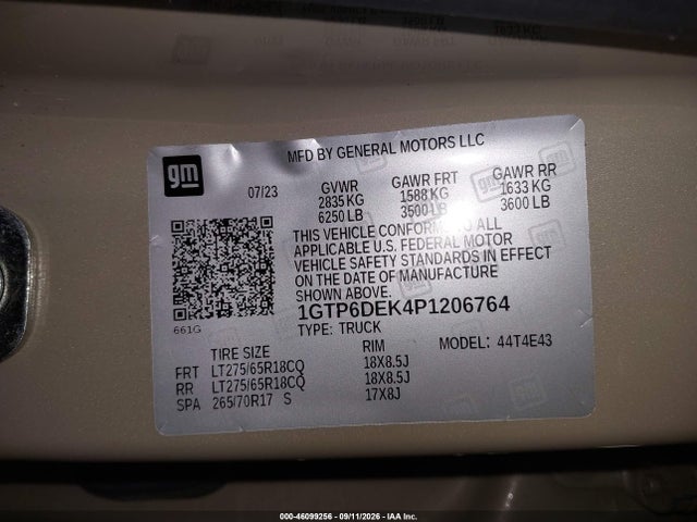 2023 GMC CANYON 4WD SHORT BOX AT4 9