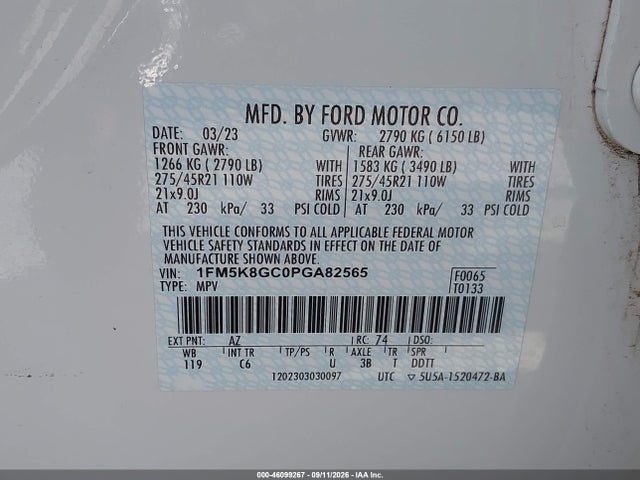2023 FORD EXPLORER ST 9