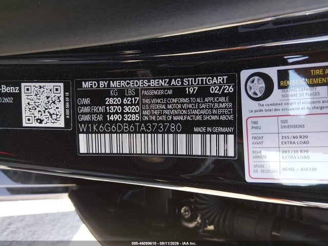 2026 MERCEDES-BENZ S 500 4MATIC 9