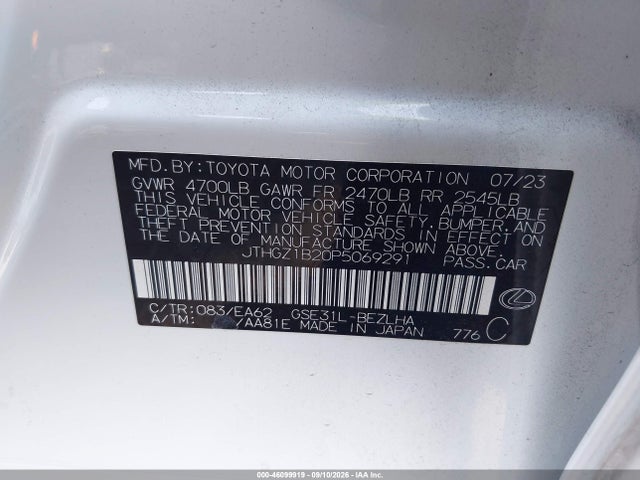 2023 LEXUS IS 350 F SPORT 9