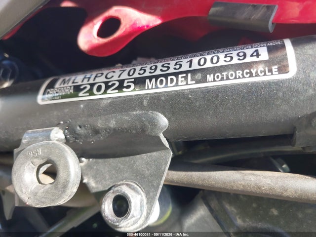 2025 HONDA CBR500 RA 10