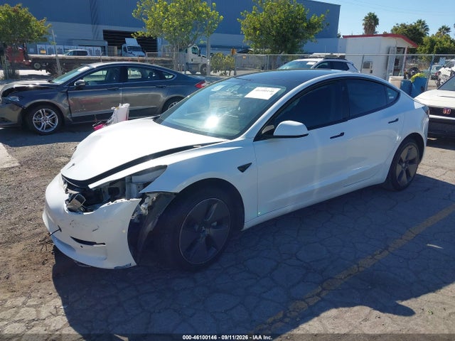 2021 TESLA MODEL 3 STANDARD RANGE PLUS REAR-WHEEL DRIVE 2