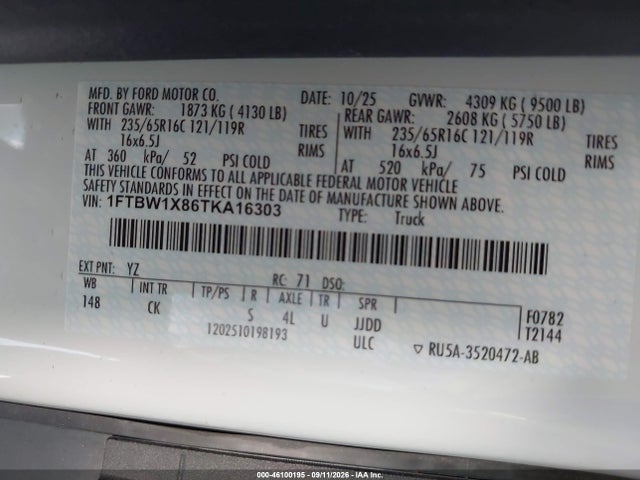 2026 FORD TRANSIT-350 9