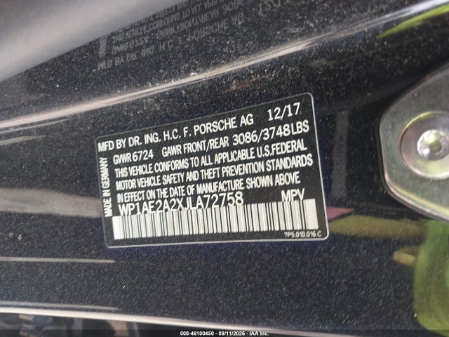 2018 PORSCHE CAYENNE E-HYBRID S 9