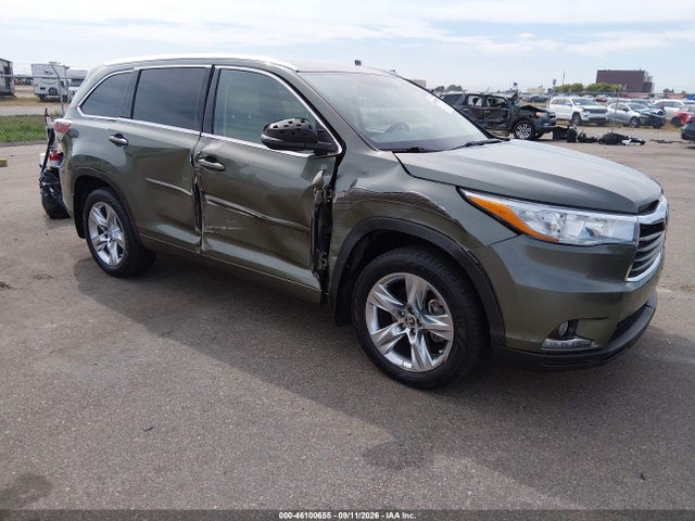 2016 TOYOTA HIGHLANDE LIMITED V6