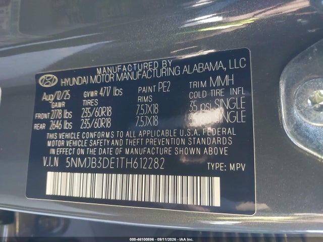 2026 HYUNDAI TUCSON SEL 9