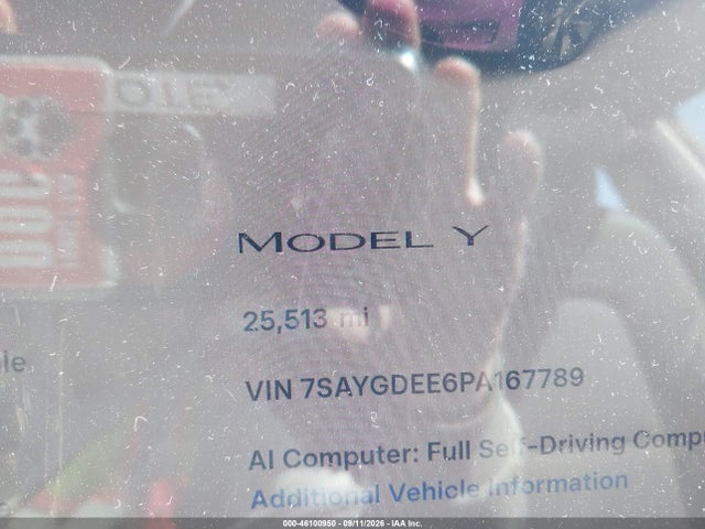 2023 TESLA MODEL Y AWD/LONG RANGE DUAL MOTOR ALL-WHEEL DRIVE 7