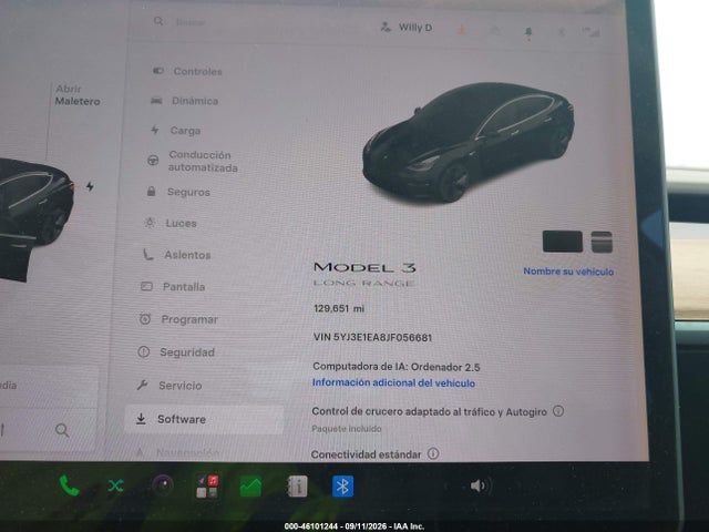 2018 TESLA MODEL 3 LONG RANGE/MID RANGE 7