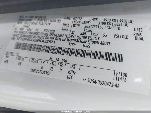 2022 FORD TRANSIT-350 CARGO VAN 9