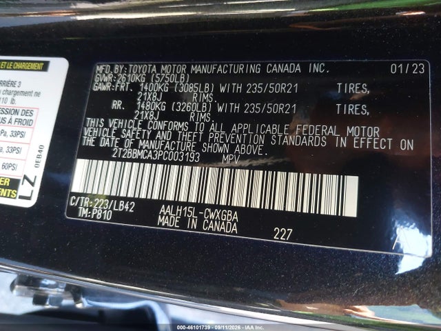 2023 LEXUS RX 350H PREMIUM PLUS 9