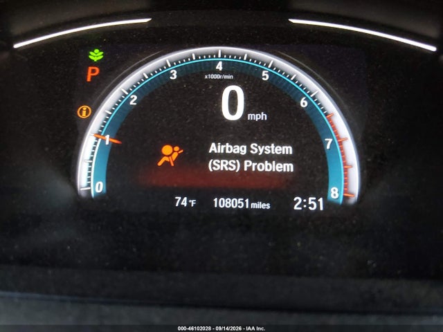 2019 HONDA CIVIC EX 15
