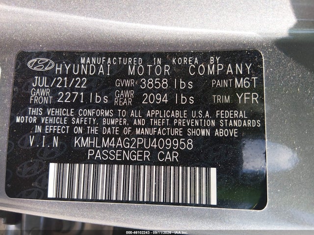 2023 HYUNDAI ELANTRA SEL 9