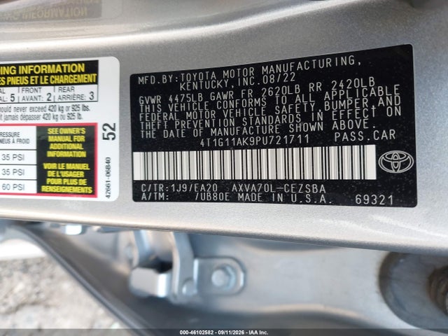 2023 TOYOTA CAMRY SE 9