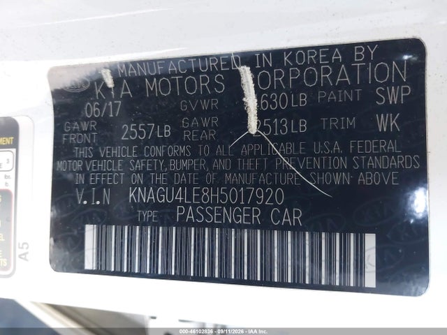 2017 KIA OPTIMA HYBRID EX 9