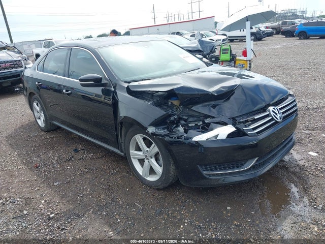 2013 VOLKSWAGEN PASSAT 2.5L SE