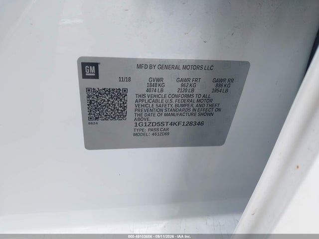 2019 CHEVROLET MALIBU LT 9