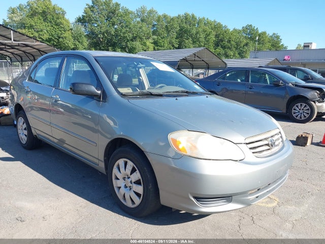 2003 TOYOTA COROLLA LE