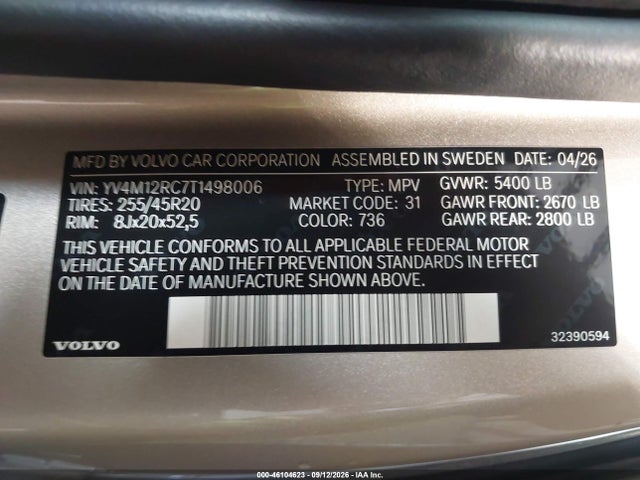 2026 VOLVO XC60 B5 PLUS 9