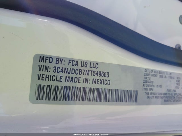 2021 JEEP COMPASS LIMITED 4X4 9