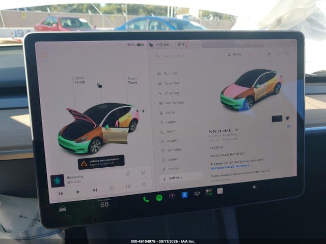 2021 TESLA MODEL Y LONG RANGE DUAL MOTOR ALL-WHEEL DRIVE 7
