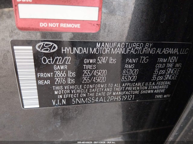 2023 HYUNDAI SANTA FE CALLIGRAPHY 9