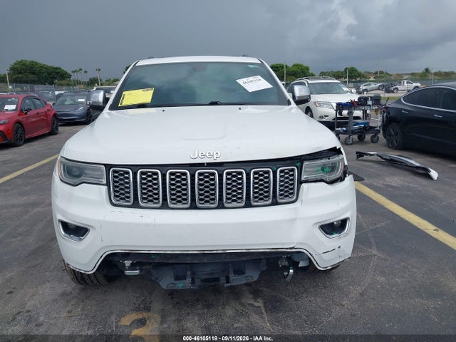 2017 JEEP GRAND CHEROKEE OVERLAND 4X4 12