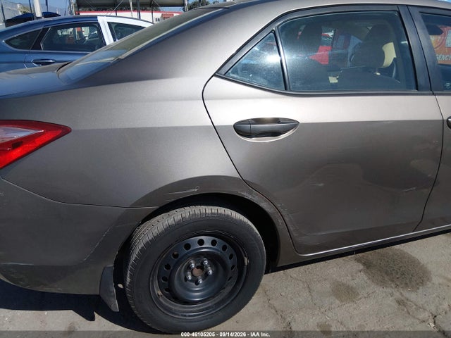 2017 TOYOTA COROLLA LE 12