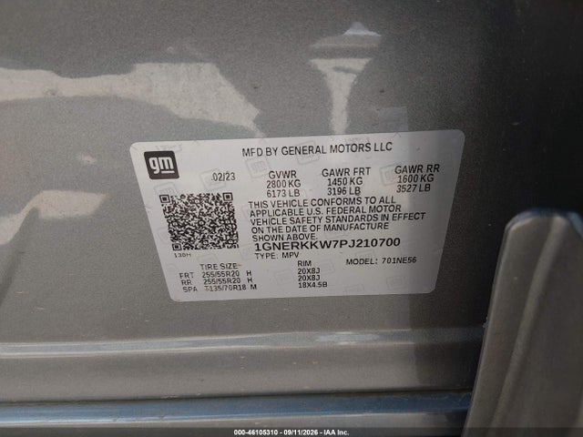 2023 CHEVROLET TRAVERSE FWD PREMIER 9
