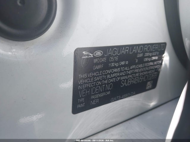 2017 JAGUAR XF 35T 9