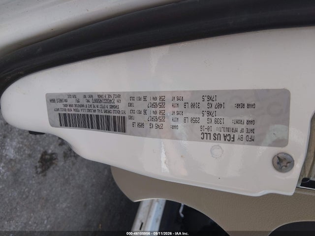 2017 DODGE GRAND CARAVAN SXT 9