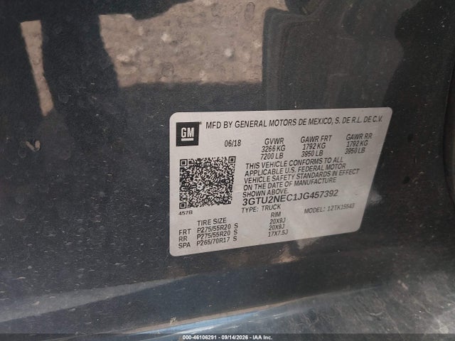 2018 GMC SIERRA 1500 SLT 9