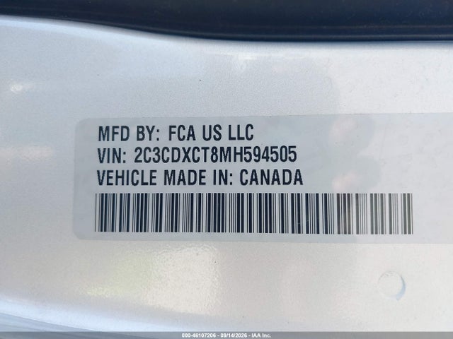 2021 DODGE CHARGER R/T RWD 9