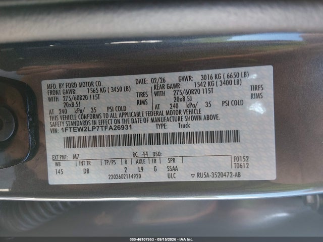 2026 FORD F-150 STX 9