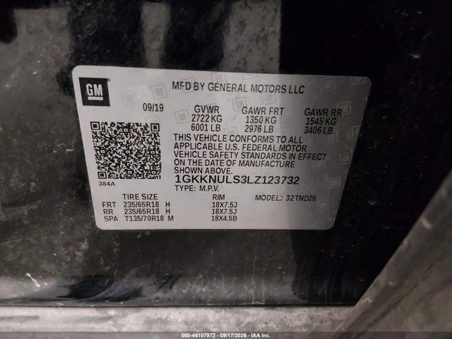 2020 GMC ACADIA AWD SLT 9