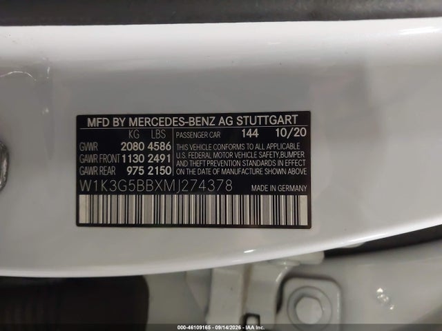 2021 MERCEDES-BENZ AMG A 35 4MATIC 9