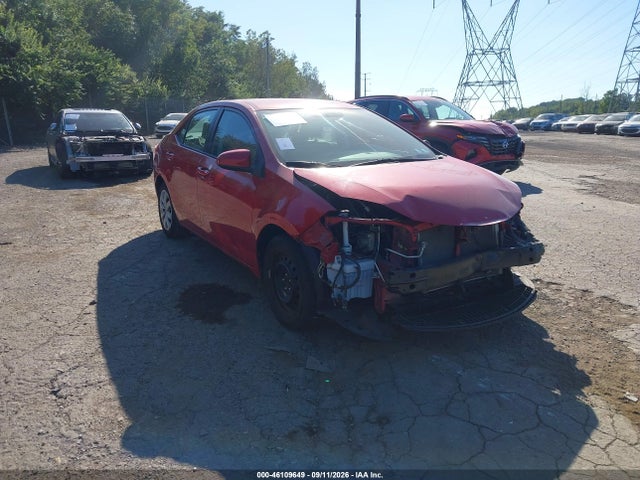 2016 TOYOTA COROLLA LE