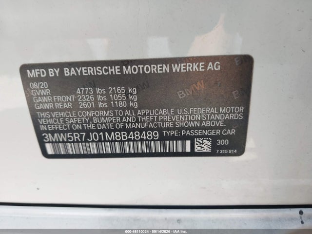 2021 BMW 330I XDRIVE 9