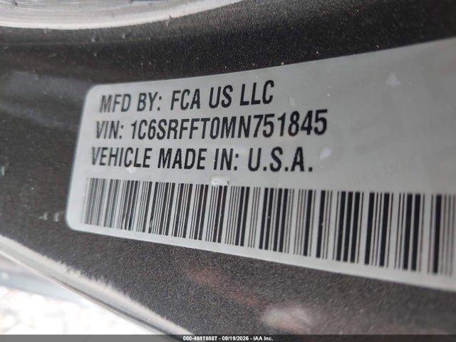 2021 RAM 1500 BIG HORN 4X4 5'7 BOX 9