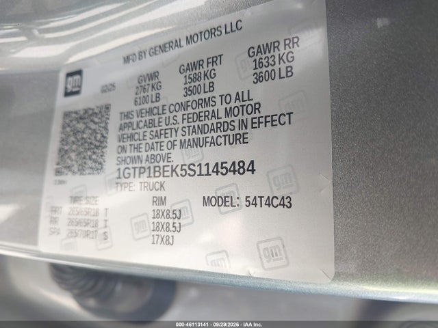 2025 GMC CANYON 2WD ELEVATION 9