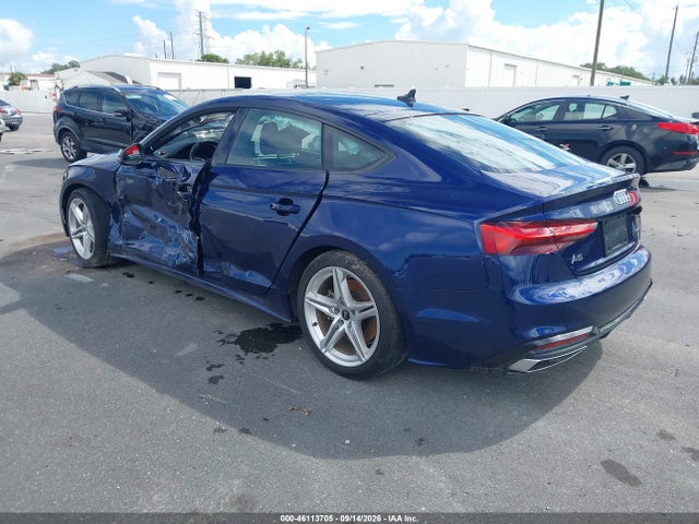 2021 AUDI A5 SPORTBACK PREMIUM 45 TFSI QUATTRO S TRONIC 3