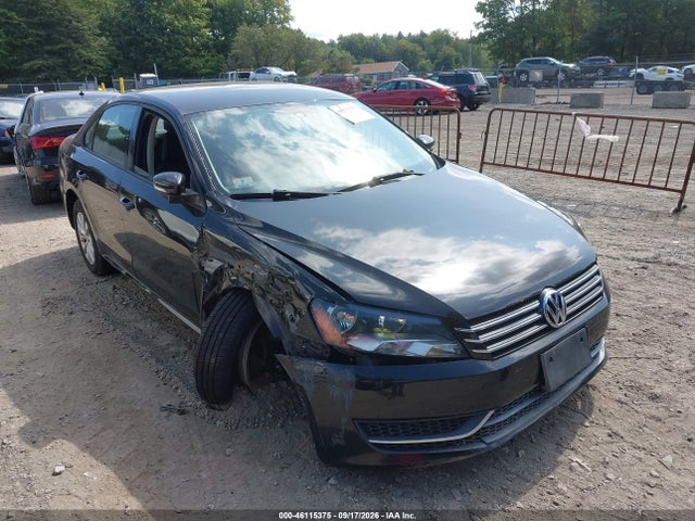 2013 VOLKSWAGEN PASSAT 2.5L S