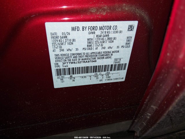 2026 FORD MAVERICK XLT 9