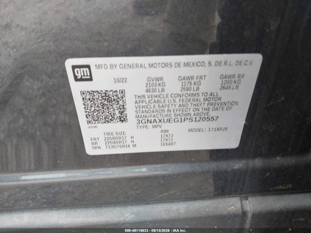 2023 CHEVROLET EQUINOX AWD LT 9