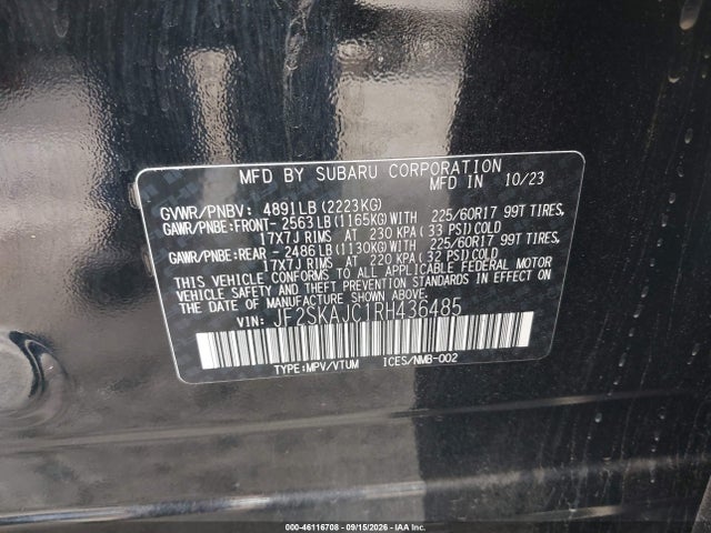 2024 SUBARU FORESTER WILDERNESS 9
